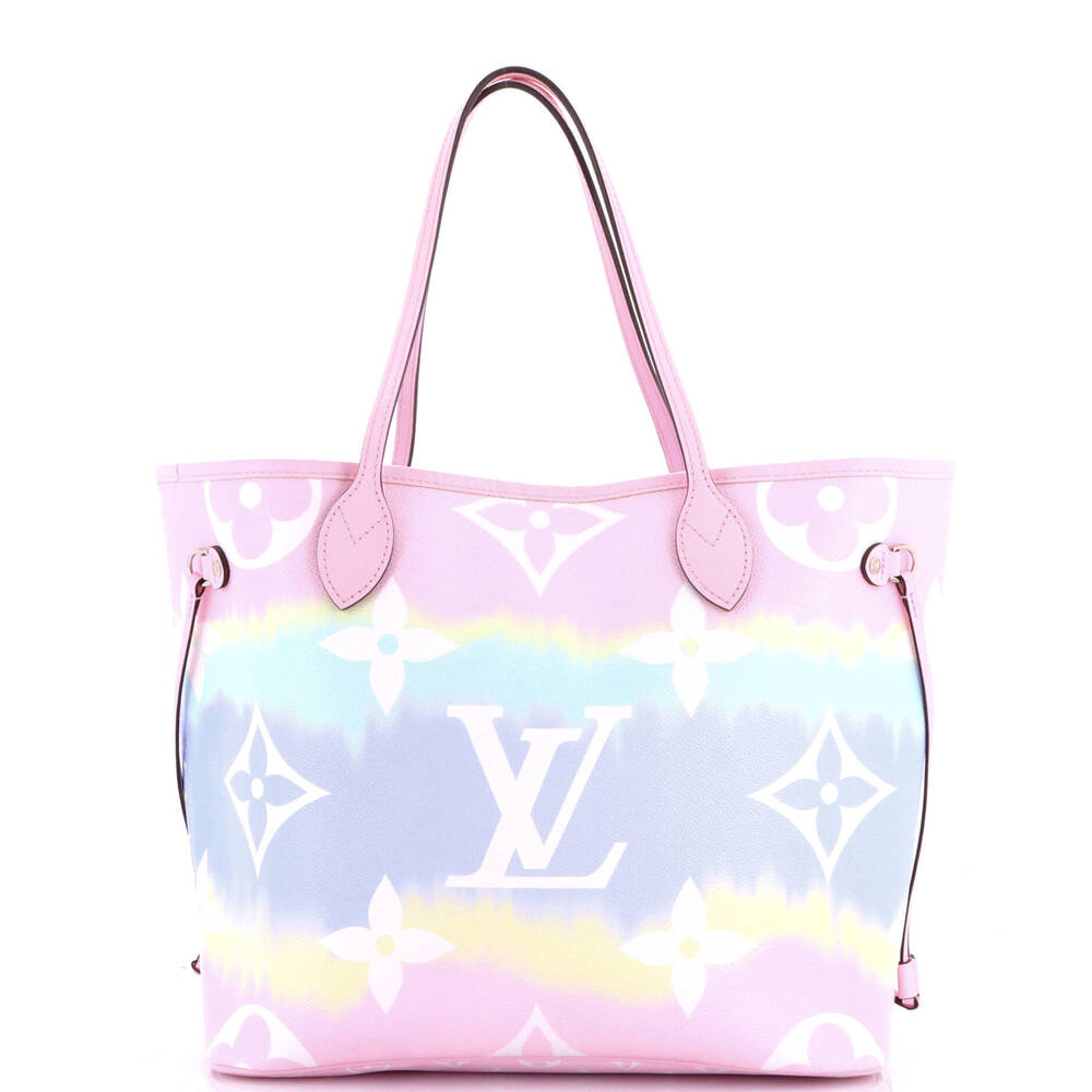 Louis Vuitton MM Neverfull NM Tote Limited Edition Escale Monogram Giant